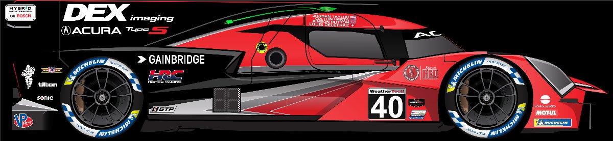 dsceditor's tweet photo. .@WTRAndretti Reveal 2024 GTP @IMSA @acura Colours https://t.co/6oF3zL16Jp