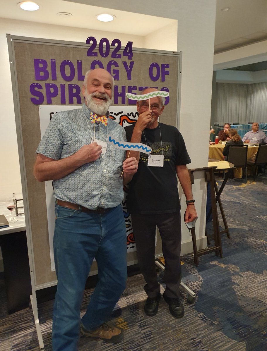 BStevensonLab's tweet photo. With Ben Adler and Caroline Cameron,
at the Biology of Spirochetes GRC, 2024
#SpirochetesGRC https://t.co/gS8R9g2iIH