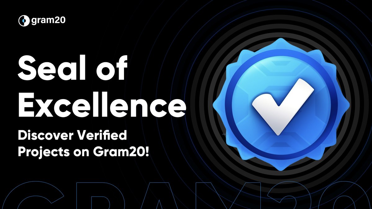 TG20_official's tweet photo. 🌟 Big day at #Gram20! We proudly welcomed our first blue-marked verified project, @Tonox_xyz  🤝🔵

What makes a project 'verified'? Let’s unveil:

✅ Gold standard in reliability & security post extensive vetting.
✅ Transparent protocol fees for sustainable ecosystem growth.
✅ The exclusive blue mark on Gram20, symbolizing trust and quality.

Start minting with trust: https://t.co/eSERGBvDQs

Elevate your blockchain experience with #VerifiedOnGram20 projects! 🚀✨ #ElevatedTrust #BlueMarkOfExcellence