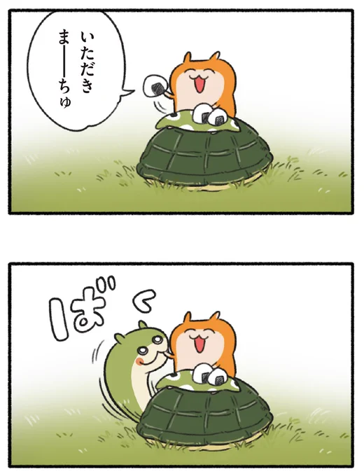 カメハムちゃん (2/3) #クソハムちゃん