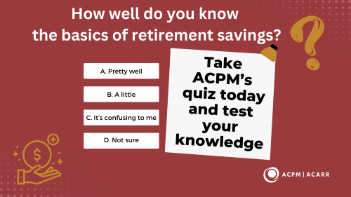 ACPM Retirement Savings Course tweet media
