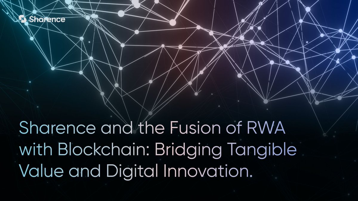 Sharence_io's tweet photo. Diving into the world of Real-World Assets (#RWA) in #blockchain and exploring how Sharence is making its mark. 🌐🔗 A thread on integrating the tangible with the digital. #RWABlockchain #Sharence https://t.co/uuqMinOUKW