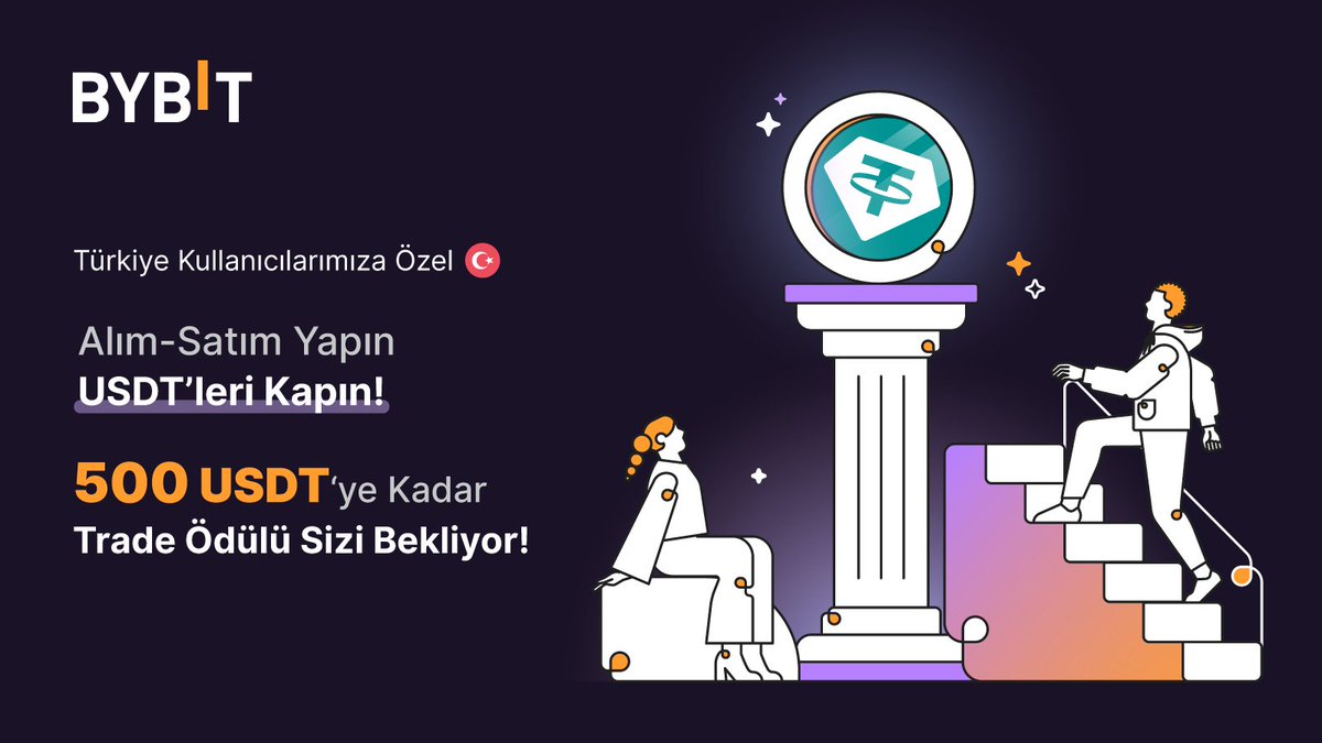 BybitTurkiye's tweet photo. 💬 Bybit Türkiye Topluluğuna Özel YENİ Alım-Satım Etkinliği! 🇹🇷 

📊 Spot ve Vadeli İşlem Piyasaları'nda Alım-Satım Yapın, 
🤑 500 $USDT'ye Kadar Kazanma Şansı Yakalayın!

 ✅ Bybit Türkiye Topluluğu'na Şimdi Katılın: https://t.co/oWroKWvnRq

Detaylar 👉https://t.co/mGlCUPkdAp https://t.co/inreqh2RCn