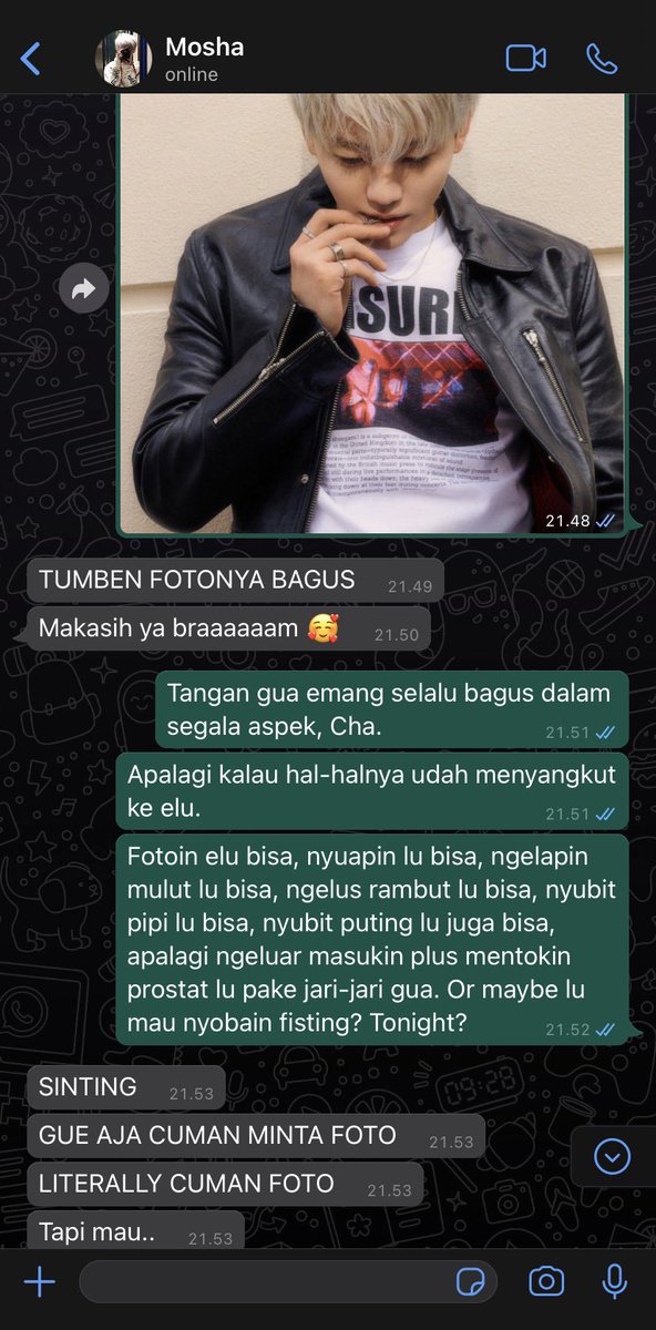 folkerims's tweet photo. rockstar angel

from pelantur universe
🔞 nomin onetweet au https://t.co/TyFsQvnqhu