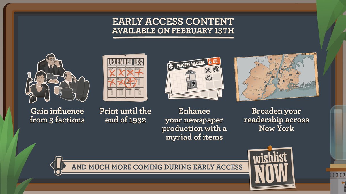 📯 𝓒𝓪𝓵𝓵𝓲𝓷𝓰 𝓪𝓵𝓵 𝓷𝓮𝔀𝓼𝓱𝓸𝓾𝓷𝓭𝓼 📯

Download our demo now and test your journalistic mettle in our newspaper tycoon! 📰
🔗 bit.ly/NewsTower

Much more content can be expected in Early Access, releasing February 13 🔥 ⤵️

#indiegame #steam #demo #free