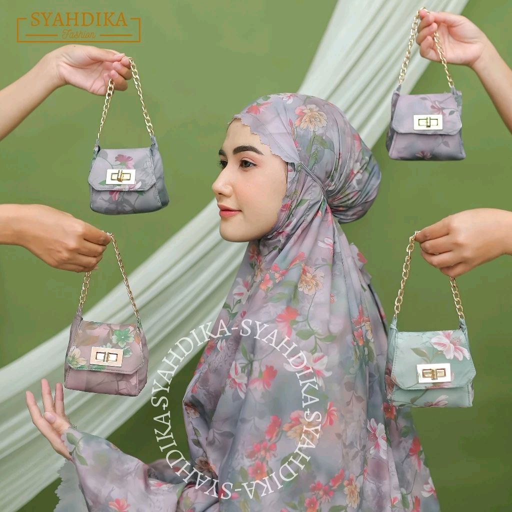 desydosol's tweet photo. Cek Syahdika - Mukena Travel Mini Parasut Premium Korea 2in1 Motif Rose Laser Cut Free Sejadah dengan harga Rp145.000. Dapatkan di Shopee sekarang! https://t.co/is9Wx1MTri https://t.co/kYaqg9nxz7