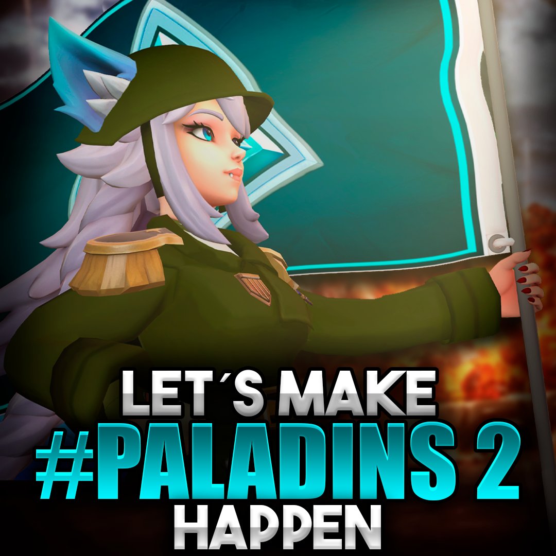Zodiac_Frank's tweet photo. SMITE has getten its 2nd part and it's our duty to make Paladins 2 happen✨
Let's unite for the whole community to be heard by Hirez and EvilMojo, let's support #smite2 if we want a sequel to #Paladins in the future🔥

#paladins2 #paladinsio #iopaladins #io https://t.co/GvAPidCjNk