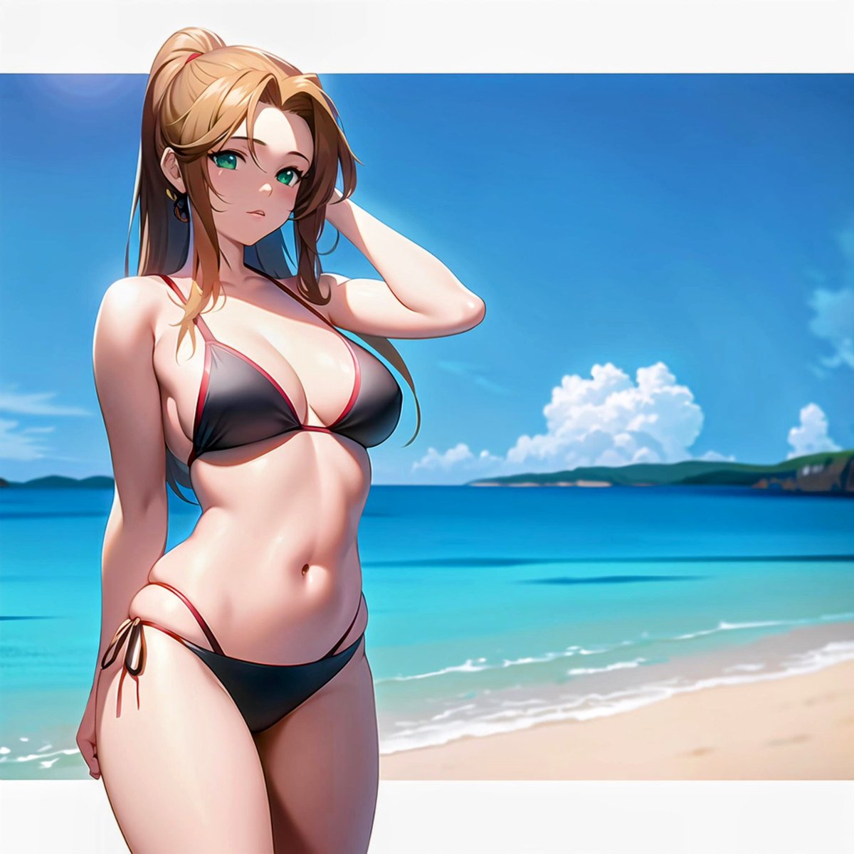Moko1234559's tweet photo. Aerith Gainsborough 3
#aerithgainsborough #aerithff7 #AIArtwork #aiartgallery #AIart #bikins #Animeartstyle #aiartlove #aiartcommuity #aigeneratedimages #aiartsociety #magicai #aiartcreator https://t.co/gk2nZofVwi