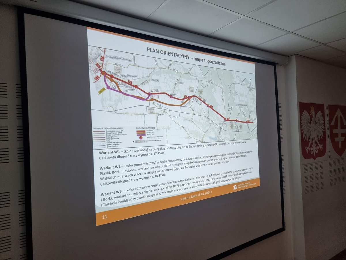 GDDKiA_Kielce's tweet photo. Ruszyła akcja informacyjna dla mieszkańców zainteresowanych rozbudową #DK78 #Jędrzejów #Kije. Dzisiaj prezentujemy z projektantami warianty rozwiązań w Jędrzejowie, jutro będziemy w Motkowicach gm. Imielno, w piątek spotykamy się w Kijach @GDDKiA @GDDKiA_Kielce #Świętokrzyskie https://t.co/gVFG2Uk9SC