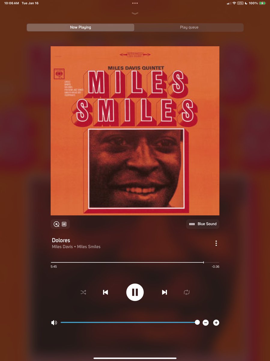 3rdstreetjazz's tweet photo. Miles Davis “Miles Smiles” deserves a spin on the turntable this morning when I finally get up.#MilesDavis #MilesSmiles #Jazz https://t.co/MQbGHsS4mk
