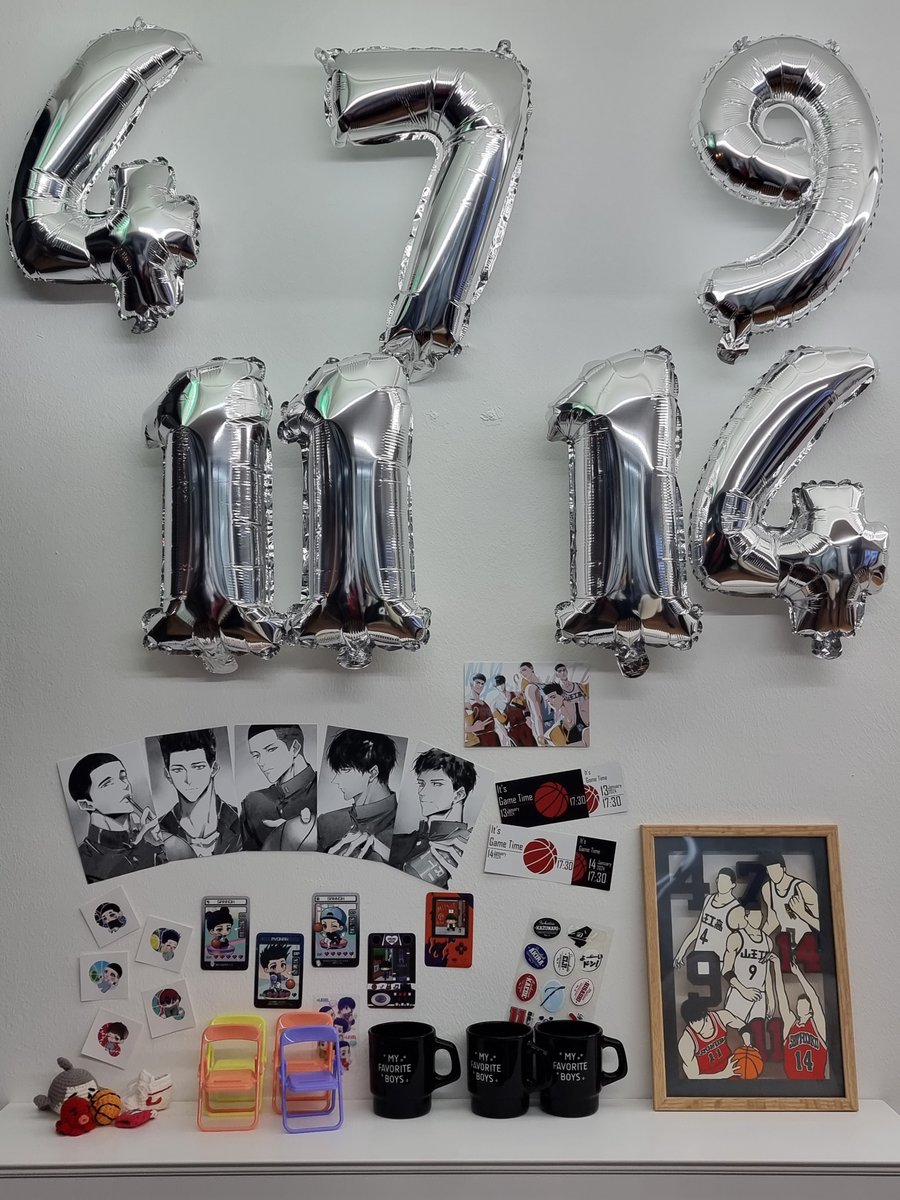 nikeadidas1114's tweet photo. 4.7.9.11.14 ~𝕄𝕪 𝔽𝕒𝕧𝕠𝕣𝕚𝕥𝕖 𝔹𝕠𝕪𝕤~
주말에 다녀왔습니다 🤩

다른 카페들에서 못 본 새로운 디피들이 많아서 눈이 즐거웠고
무엇보다 저 역시 이 다섯 소년들을 모두 사랑하기 때문에 더 즐거웠다네요 😍💖

#우리들의_코트는_어땠어
#그_시절_내가_좋아했던_농구소년들 https://t.co/032XytV8ch
