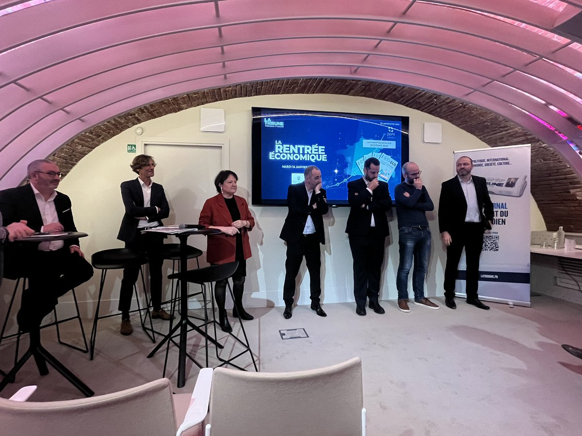 ZefilT's tweet photo. Ce matin au Meeting Lab à Toulouse on parlait IA, Cyber sécurité à La Rentrée économique @LaTribuneTlse . Zefil partenaire de cette matinée, animait une table ronde avec @TonioRoussel @Alsatis_Reseaux "Comment assurer la souveraineté de nos réseaux ?" https://t.co/T3arwIti7m