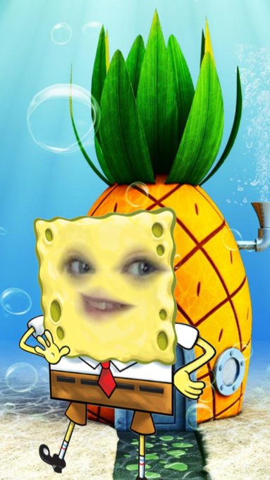 GM Peaches goes Spongebob morning https://t.co/VfPjeKE4lx
