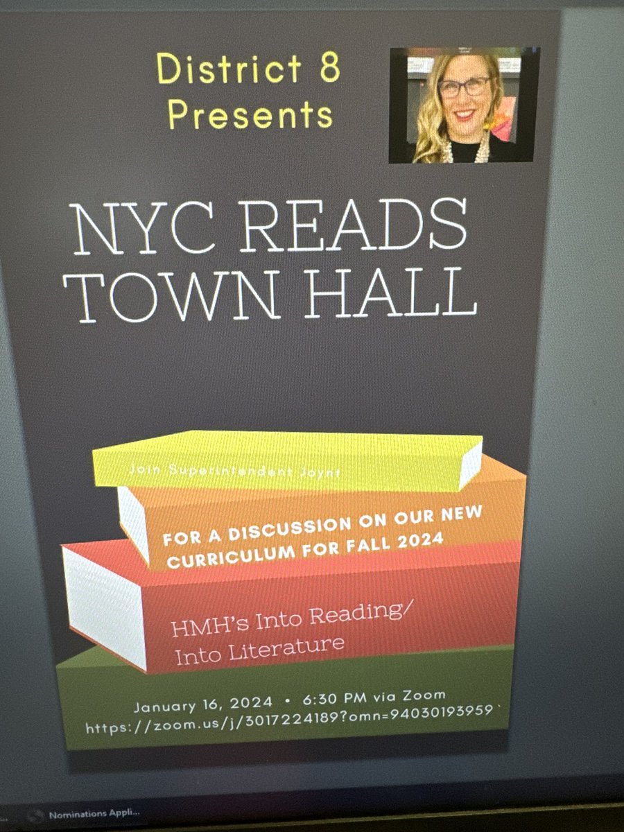 Happening tonight at 6:30 pm on Zoom. Translation will be provided. Hope to see you there! @NYCSchools @DOEChancellor @D8Connect