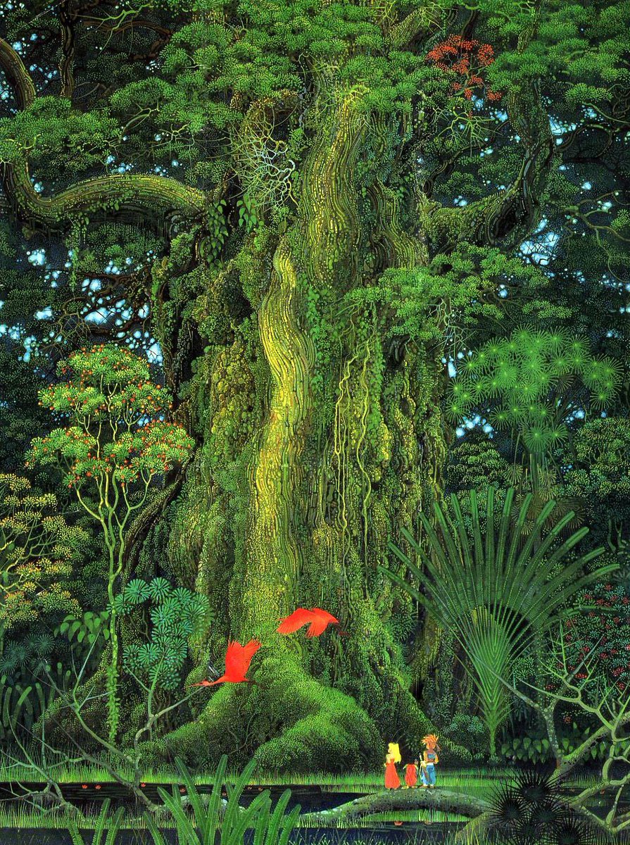 FedeItaliano76's tweet image. Trees by Hirō Isono (1945–2013)