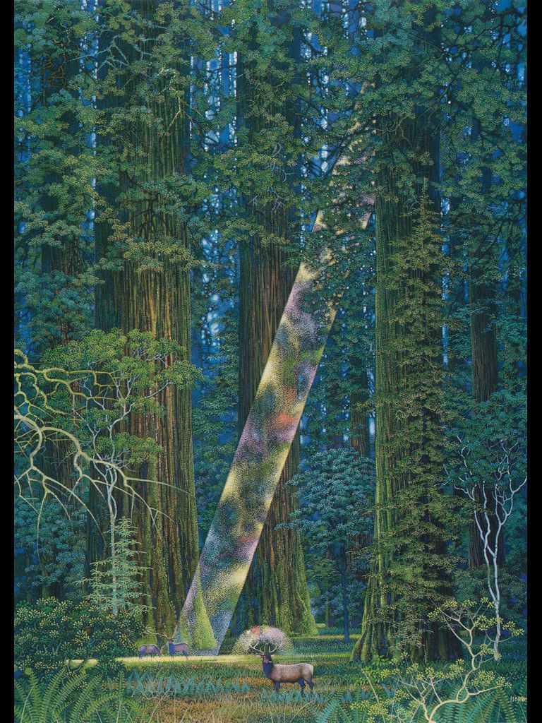 FedeItaliano76's tweet image. Trees by Hirō Isono (1945–2013)