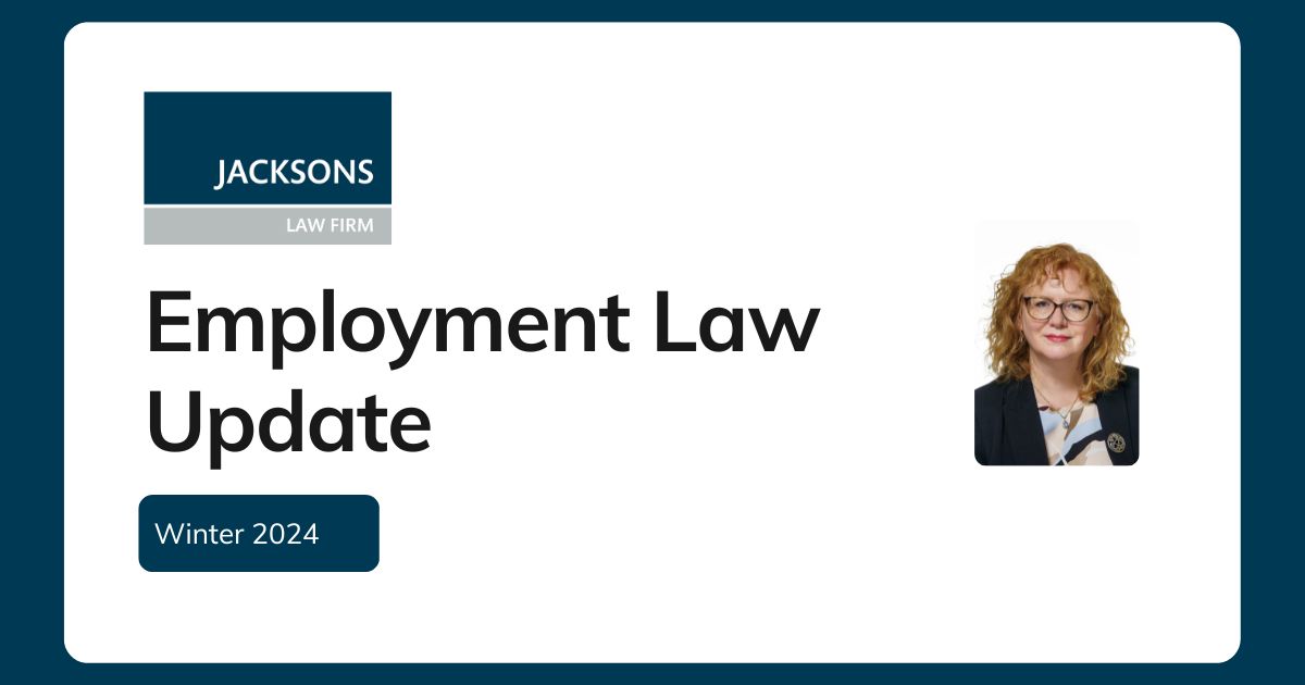 Employment Law Update: Winter 2024 - including:
- Carer's Leave
- Flexible working 'day one' rights
- Redundancy protection
And more. Get in touch with our employment team for further information buff.ly/3vFAt7R