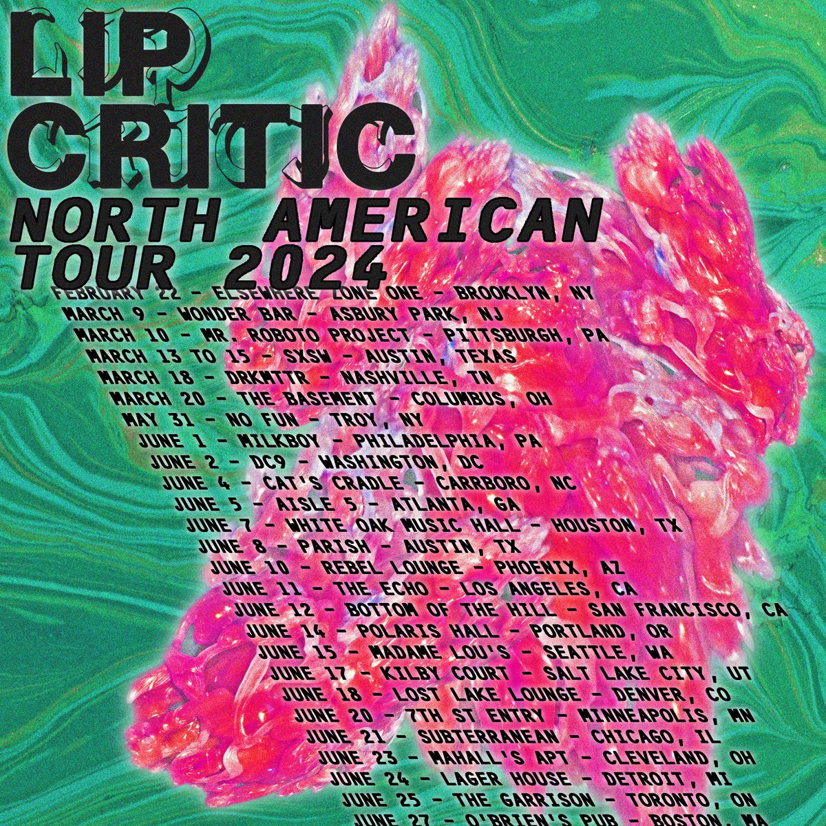 lipcritic's tweet photo. New Single "The Heart" is out today. Video shot by Aaron Fenichell
ALSO! 
LIP CRITIC NORTH AMERICAN TOUR 2024 goes on sale THIS Friday.
LINK IN OUR BIO
Don't forget you are living!! https://t.co/6ooslhdKtv