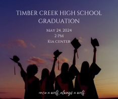 Timber Creek Graduation Update