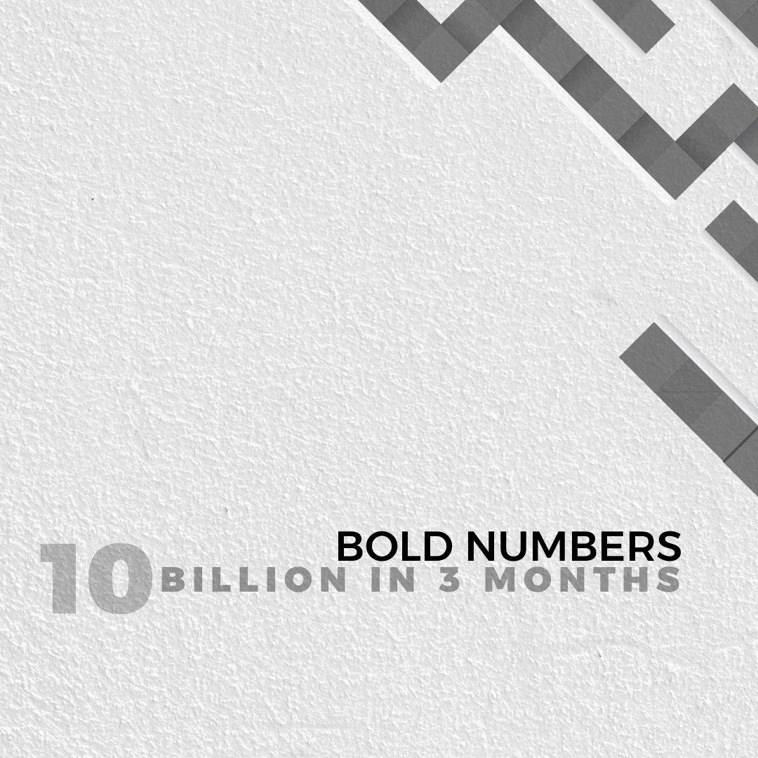boldroutes's tweet photo. In just 3 months, we achieved an astounding sales total of 10 billion pounds, demonstrating our unwavering dedication to excellence.
#CountingSuccess https://t.co/jnMk98qY1T
