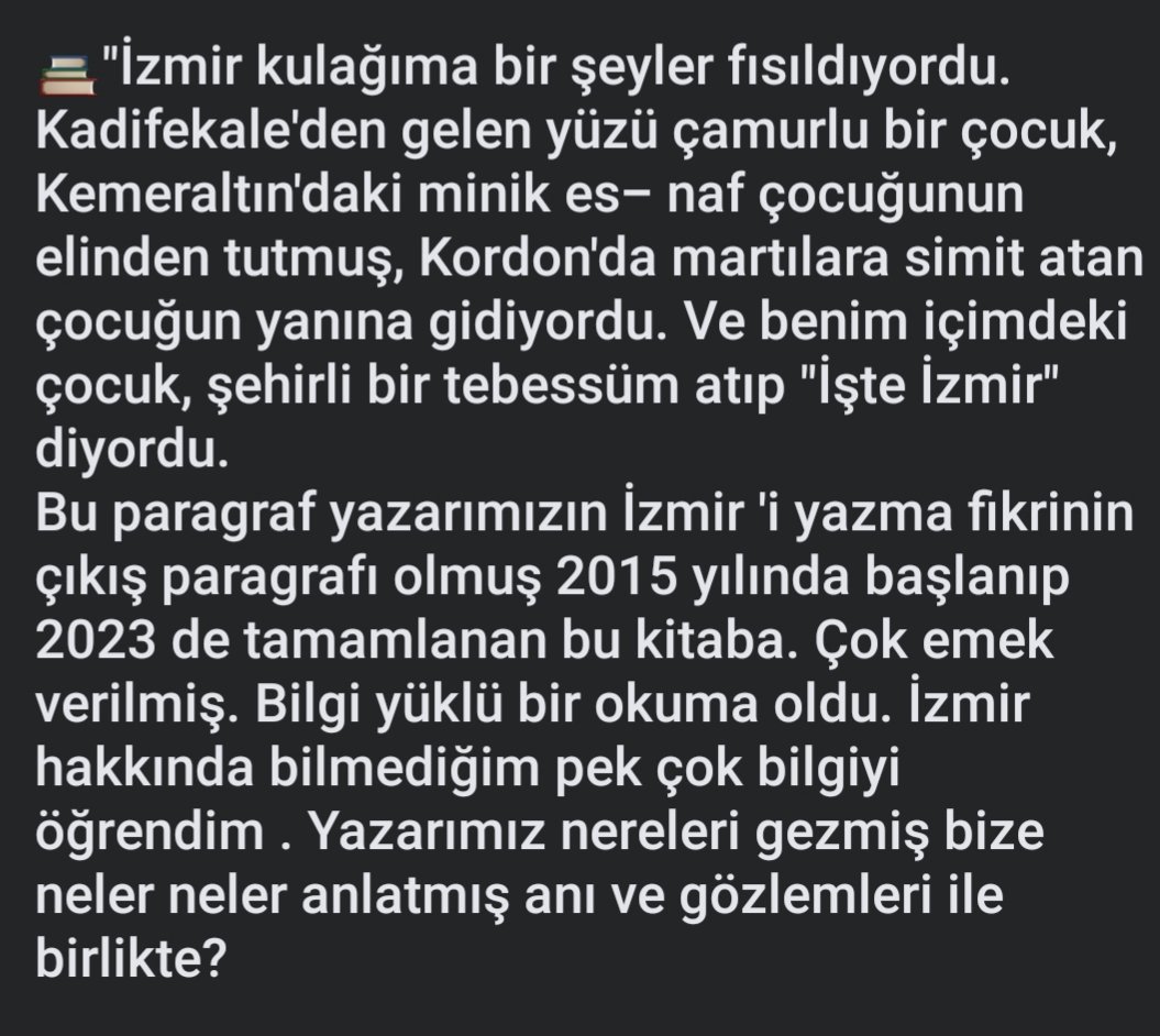 Mehtap_Altan's tweet photo. "Antik Duvak Smyrna"dostokurların samimi cümlelerinde İzmir'e selâm vermeye devam ediyor...

#antikduvaksmyrna #azkitap https://t.co/020GlIzyQg