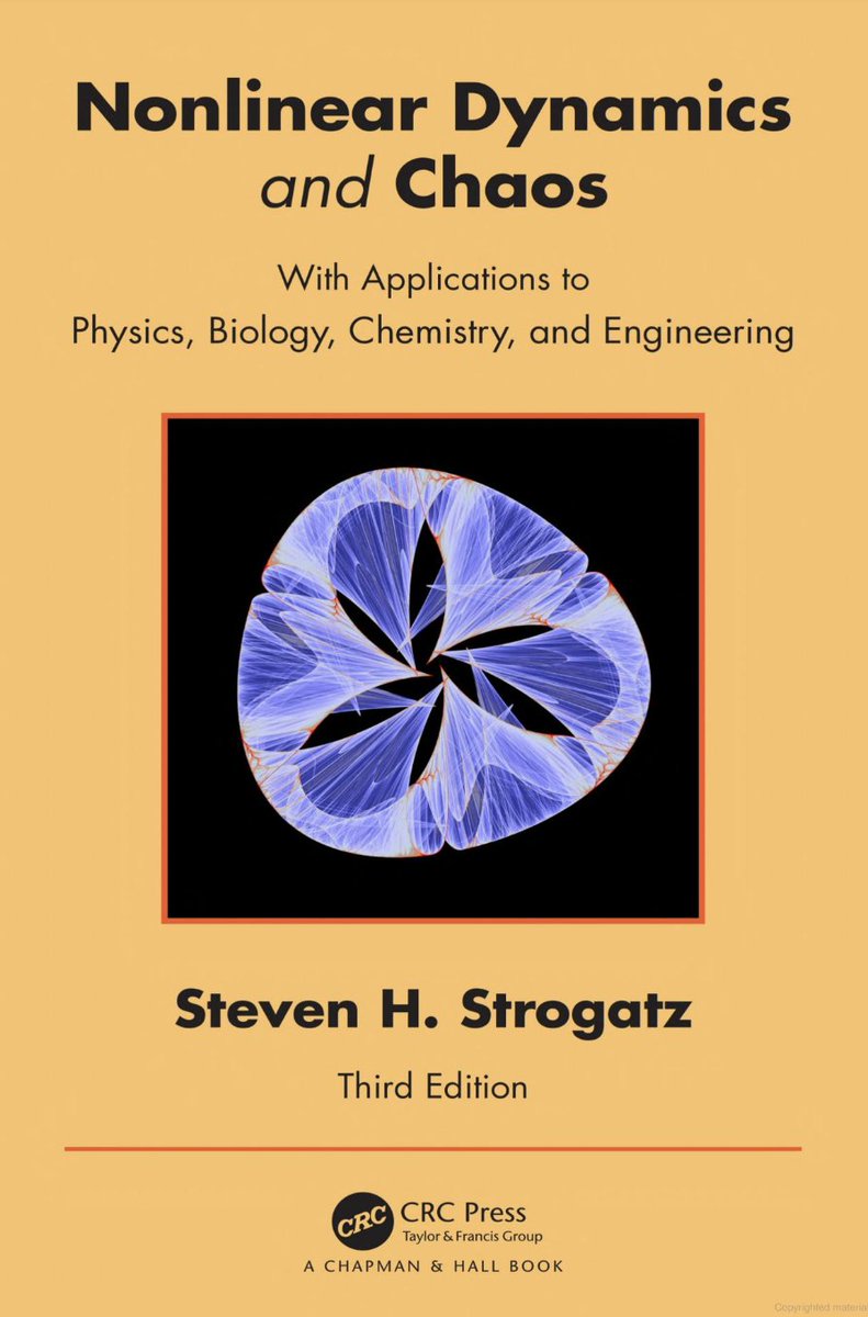The third edition of my textbook, Nonlinear Dynamics and Chaos, was published today. You can preview the first 68 pages on Google Books, or take a look at the preface below to see what's new. The main new thing is a chapter on the Kuramoto model! Hope you enjoy it.