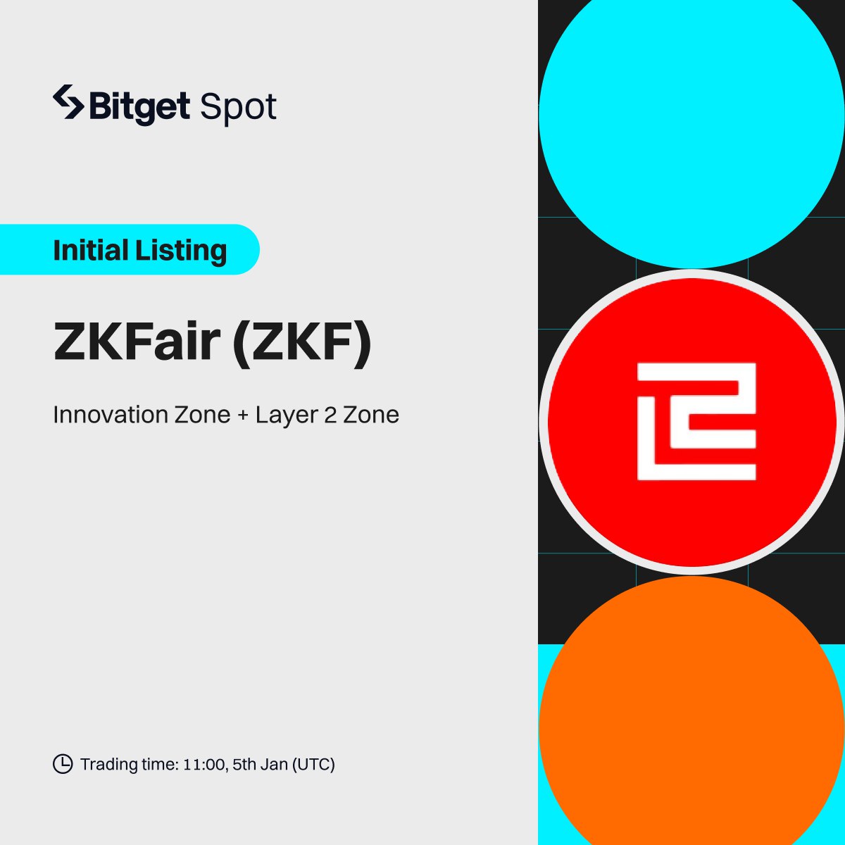 YungZJ's tweet photo. 5⃣7⃣3⃣0⃣USDT 赠送

为庆祝 $ZKF 的上市，我们将向10位幸运的Bitgetters赠送5730美元USDT！

✅ 关注 @bitgetglobal @ZKFCommunity

✅ 立即参与：https://t.co/7eCPONAFkg 

✅ 提及你的加密货币朋友

#ZKFair #ZkFairEcosystem https://t.co/RCeJYyiP0i