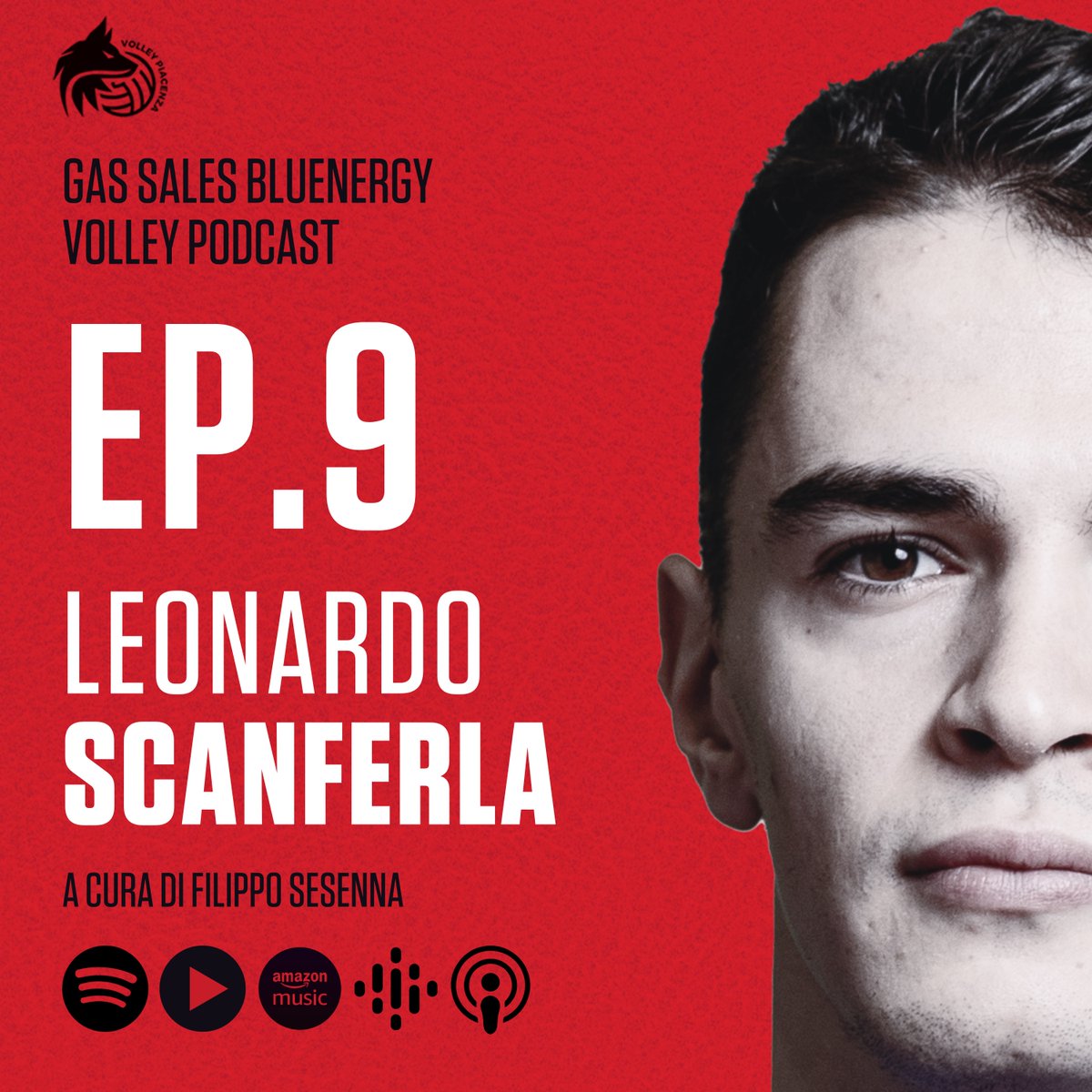 GasSalesVolley's tweet photo. 🎙 | GAS SALES BLUENERGY VOLLEY PODCAST

 È online la nona puntata, con protagonista Leonardo #Scanferla

La puntata è disponibile su Spotify (https://t.co/8LDztH96Vu), YouTube (https://t.co/3zP1WMmM5y) e sulle principali piattaforme di podcast https://t.co/jWr0ZndKUD