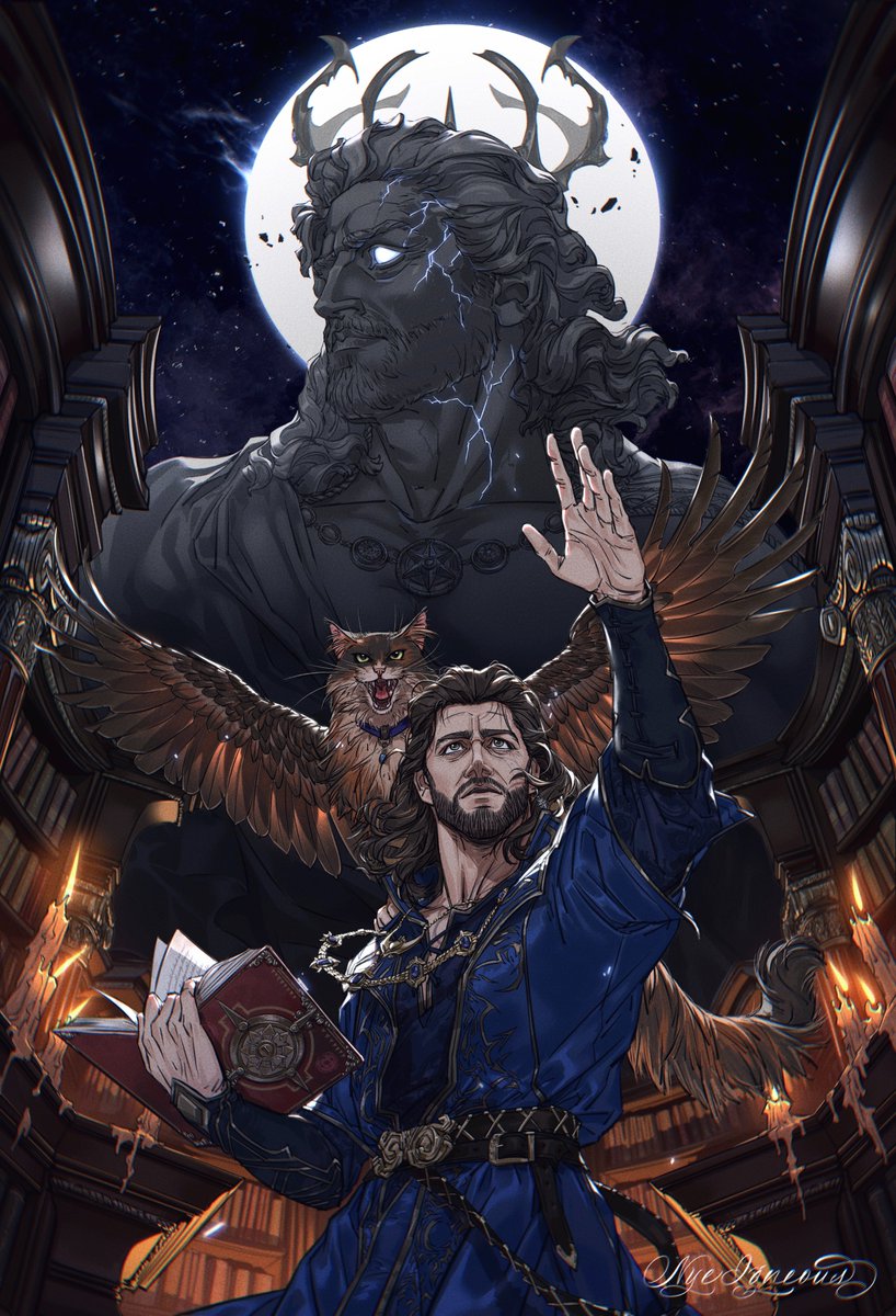 nye_igneous's tweet image. 👑
#GaleDekarios #galeofwaterdeep #BaldurGate3 
盖尔挂历封面 准备少印一些试试看