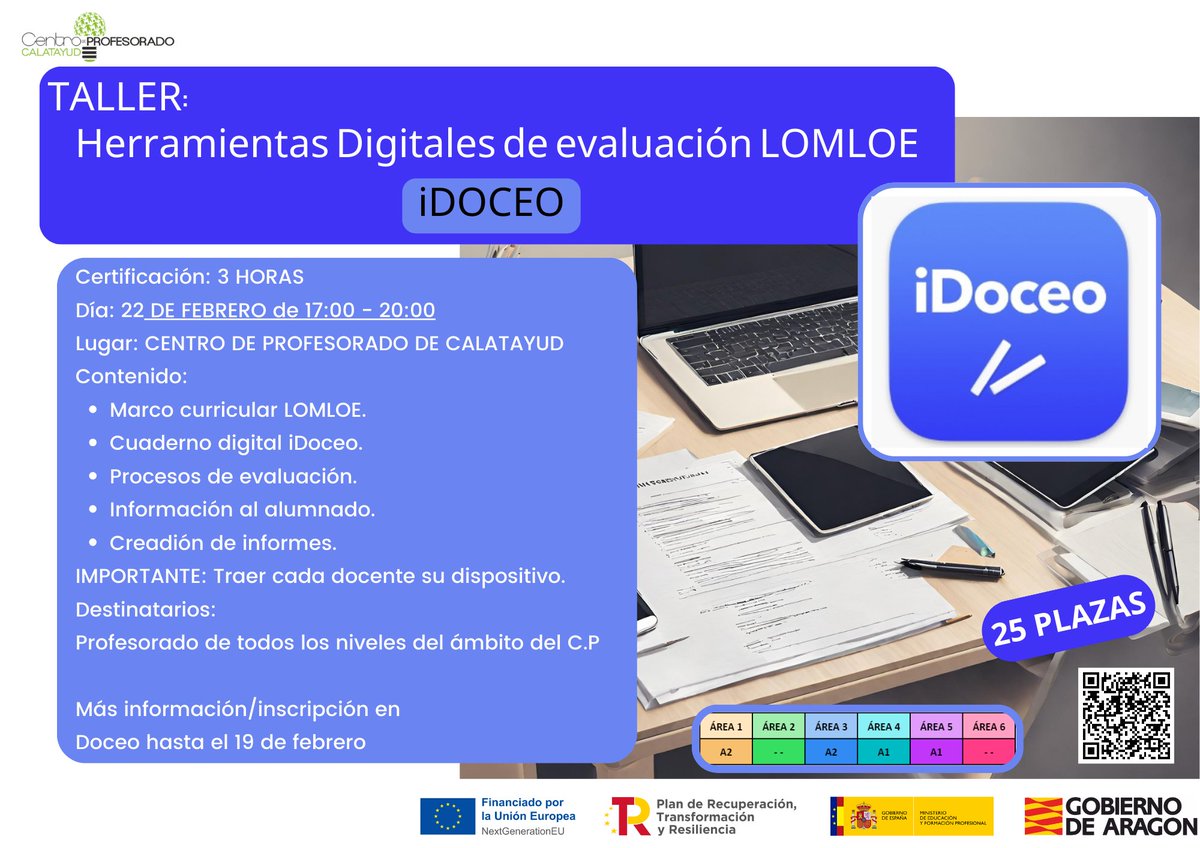 cpcalatayud's tweet photo. ¿Buscas una herramienta digital de evaluación y no te decides? 🤷‍♀️Te proponemos 3 talleres con diferentes opciones.
Noteo e IDoceo: presencial, Additio: online
Para más info, consulta cada infografía 👇 https://t.co/329wGE0ujx