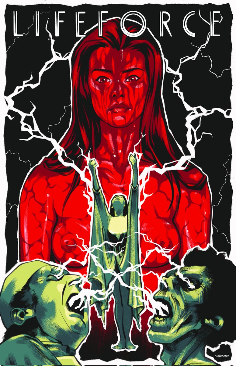 philrayART's tweet photo. Lifeforce (1985) poster design
Prints: https://t.co/UfOV0yelXx
Shirts: https://t.co/vbz0ajDvuC
Everything Else: https://t.co/ArhGTjaZqb
My Links: https://t.co/cQi5wSZDDi
#HorrorMovies #Vampire #Aliens #80s https://t.co/zVtmPEqFGH