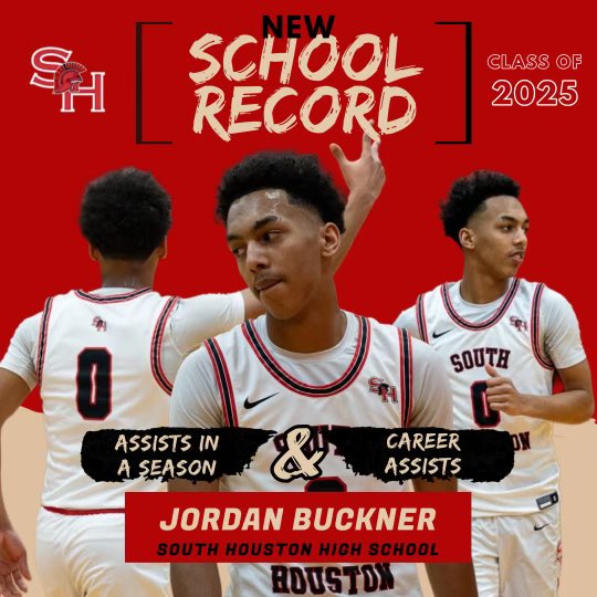 SoHoBasketball's tweet photo. 🚨New School Record 🚨

Jordan Buckner (6-0/Jr.) has broken the school record for assists in a season with 141 total so far (5.4apg) over 26 games. He has also surpassed the school career record with a total of 357 and counting. Congratulations 🎉. 

@Jorrdaan0 https://t.co/DgB7vzDg3p