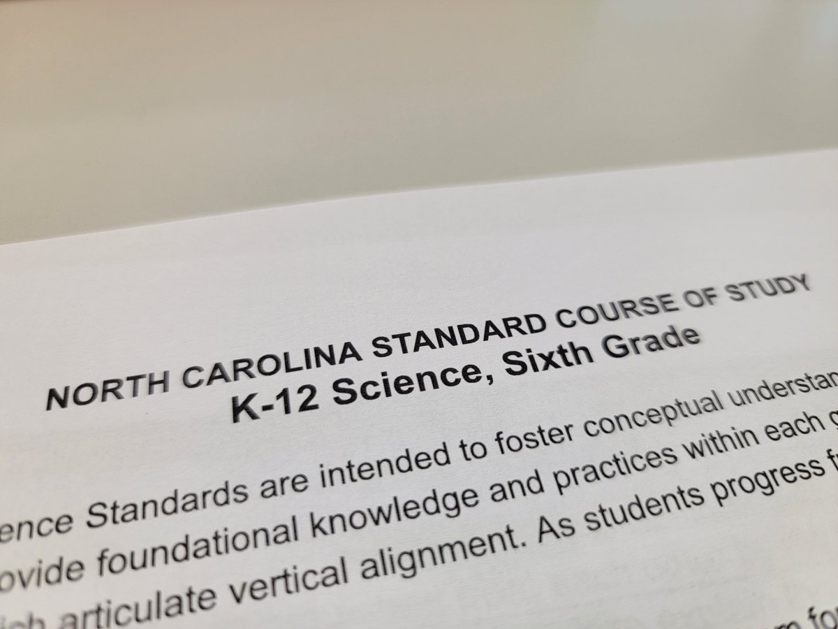 Jacob Regensburger (@scienceburger71) on Twitter photo New standards coming soon! Time to dig in and unpack. #science #6thgrade New standards coming soon! Time to dig in and unpack. #science #6thgrade