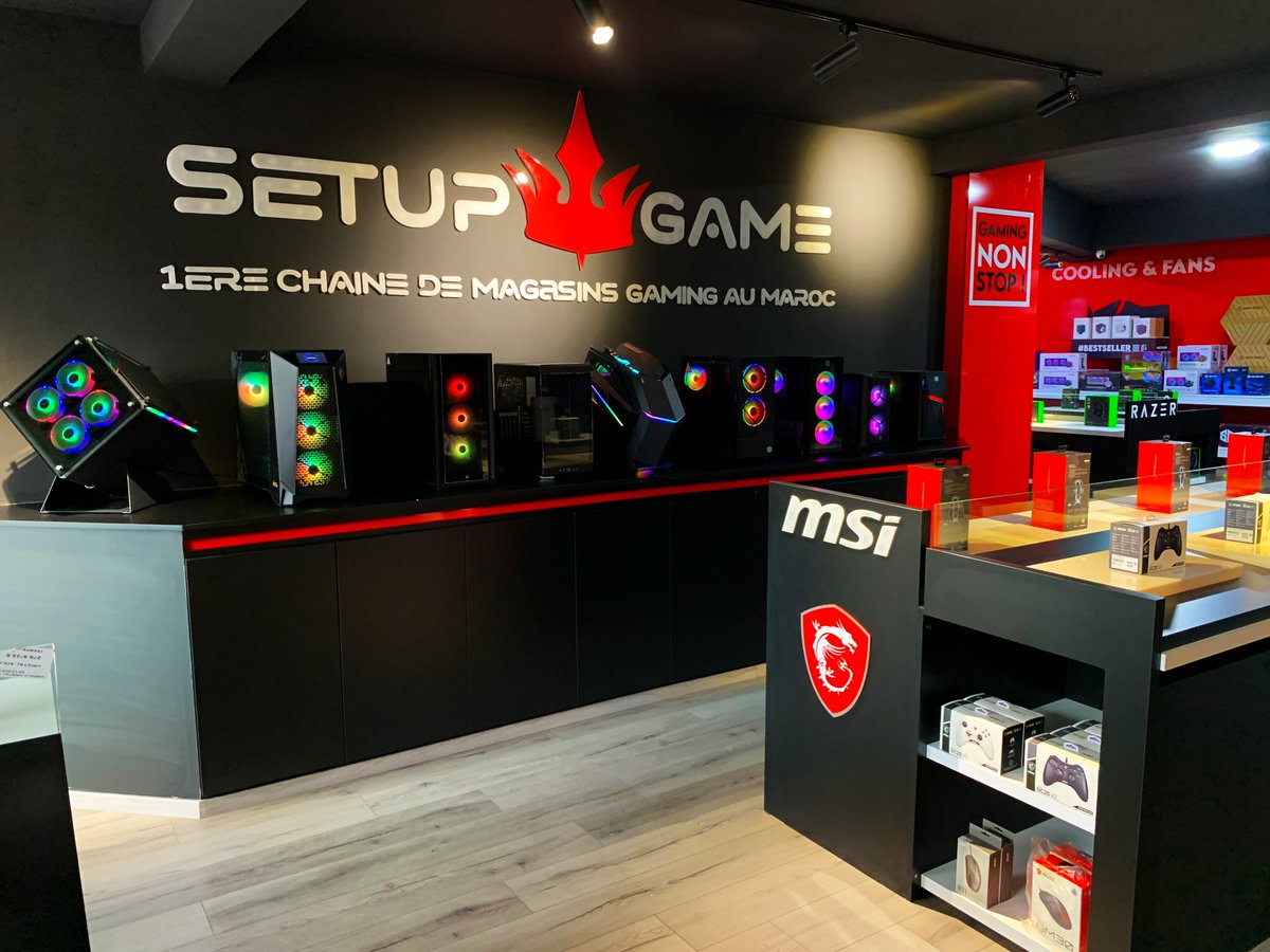 PC Gamer - Pc Gamer Maroc – Setup Game  1ère Chaîne de Magasins Gaming au  Maroc