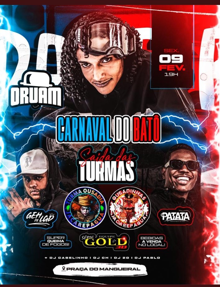 Saída da turma Ousadia e Ousadinhaaaas Dia 9/02 Na Pra Praça do Mangueiral 🎭