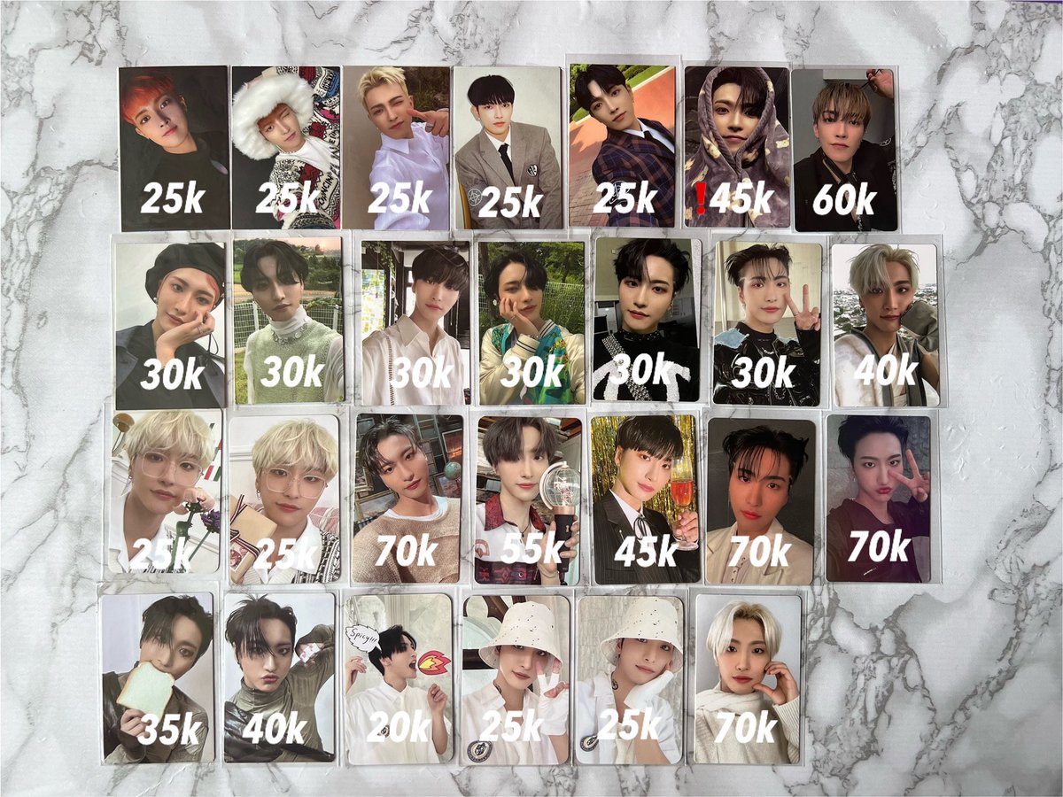 hongrwella's tweet photo. wts || want to sell
photocard aab ateez

📍dom depok - ina
❗️mark di foto wajib pair 1pc lain
✅bisa keep event
⚠️exc packing &amp; fee shopee
🍊co, boleh req live/vid
🎥 req vid condi by dm
✅ take banyak boleh nego

hongjoong seonghwa yunho yeosang san mingi wooyoung jongho lfb https://t.co/IqyY6GbFoH