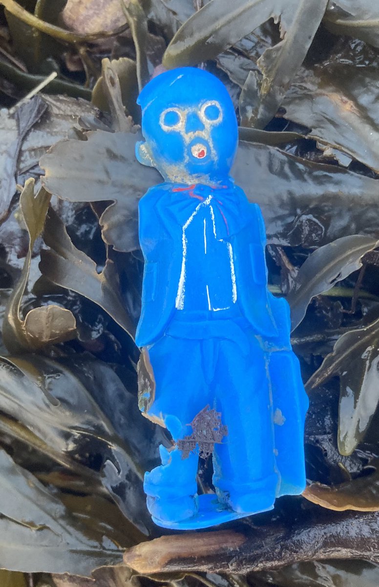 Just wondering if any of our litter people recognise this character I found on this morning’s high tide? He’s 70cm tall <a href="/LegoLostAtSea/">Lego Lost At Sea</a> <a href="/sascampaigns/">Surfers Against Sewage</a> <a href="/CornishSpliced/">CornishSpliced</a> <a href="/PlasticFreeOcns/">Plastic Free Oceans</a> <a href="/KeepBritainTidy/">Keep Britain Tidy</a>
