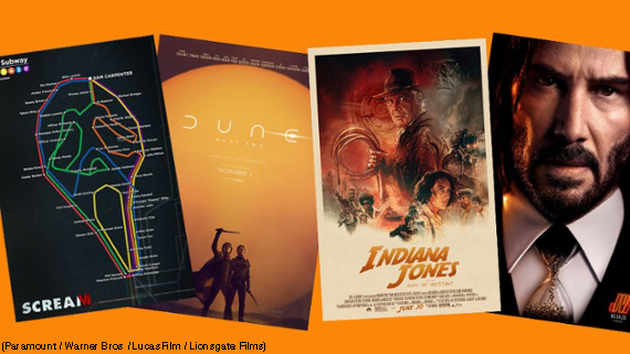 HOWEvents's tweet photo. The best and worst movie posters of 2023.

The past year saw some huge movie releases. When it comes to poster design, there were some real gems, but also some posters that fans marked 'must try harder'. https://t.co/LLk8xYcvGZ

#HOWDesign #HOWDesignLive #HDL24 #GraphicDesign https://t.co/eYduXKpc47