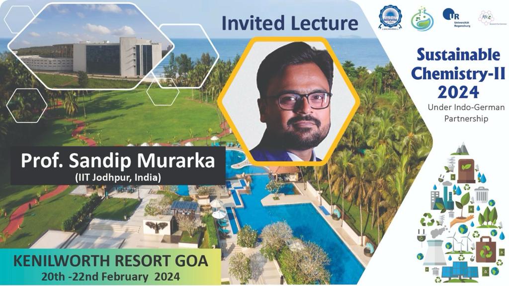ChemistryIITI's tweet photo. Dr. Sandip Murarka from @iitjodhpur will deliver an invited lecture at @IGP_Conference 2024. His research interests lie in the field of photoredox catalysis, C-H functionalization, and cascade annulations.@DebayanDr @IITIOfficial @SM_IITJ @dipak_666 @ChemistryKoenig https://t.co/5tmtItbI06