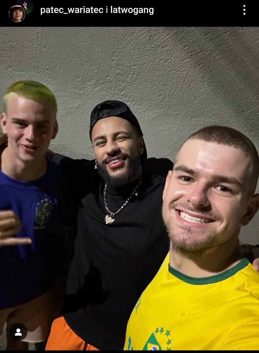 Patec i łatwogang spotkali się z Neymarem. Ale czy to napewno on?
#patec