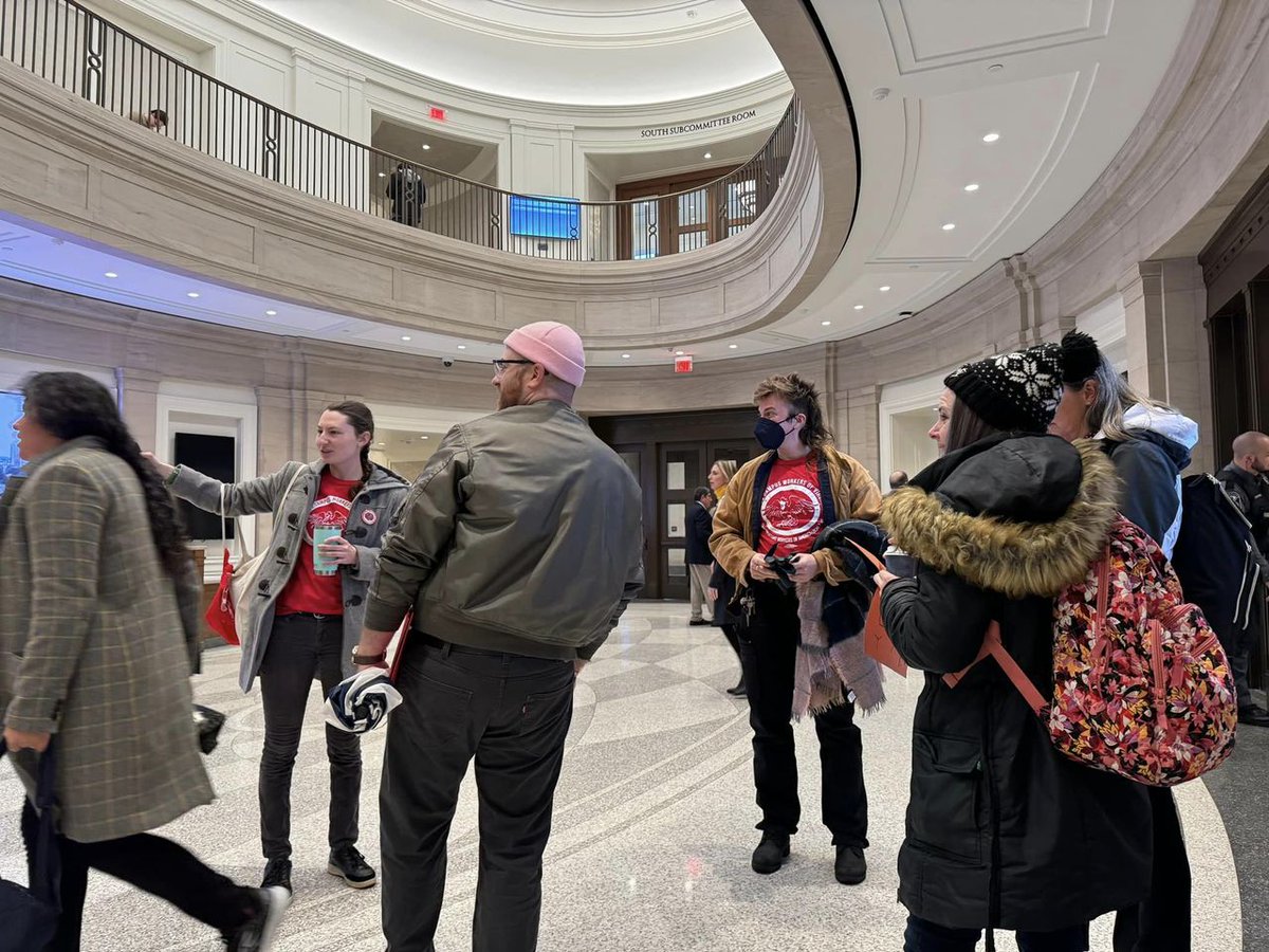 Collective bargaining? Childcare? We've got a plan for that ✅

At the Virginia General Assembly talking to legislators for Lobby Day!