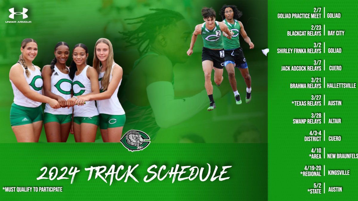 The 2024 Track and Field season is upon us.  The Lady Gobblers look to defend their district title in 2024 while the Gobblers look to pursue their 1st District Championship in a few years!  #AKC #GMG