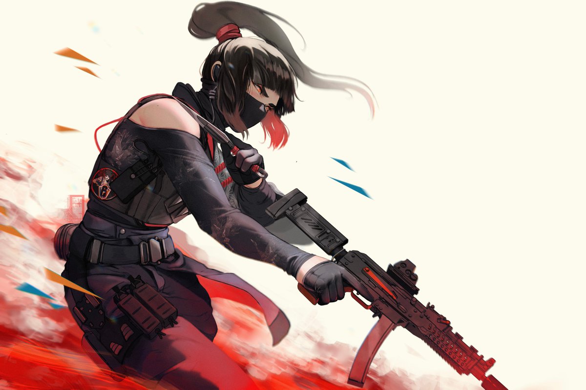 「Azami clutch  #RainbowSixSiege」|FrAgMenT 👻のイラスト