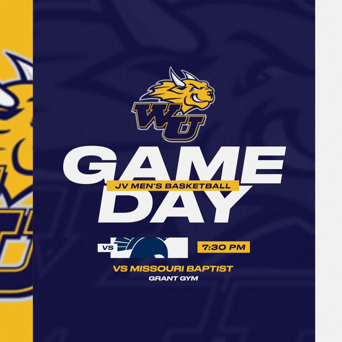 GAMEDAY! The <a href="/WebsterHoops/">Webster Basketball</a> JV team will host Missouri Baptist tonight at 7:30 p.m. in Grant Gym! 

📺tinyurl.com/23vd33mn

#LokNation