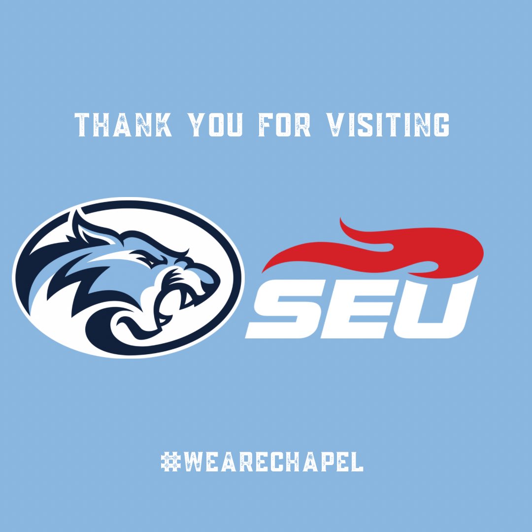 Wesley Chapel Wildcats Football (@wchswildcatsfb) on Twitter photo Thank you to <a href="/coachcanales/">Coach Mike Canales</a> and <a href="/SEUFireFootball/">Southeastern Football</a> for stopping by and learning and talking about our Student-Athletes! #WeAreChapel #RaiseTheBar Thank you to <a href="/coachcanales/">Coach Mike Canales</a> and <a href="/SEUFireFootball/">Southeastern Football</a> for stopping by and learning and talking about our Student-Athletes! #WeAreChapel #RaiseTheBar