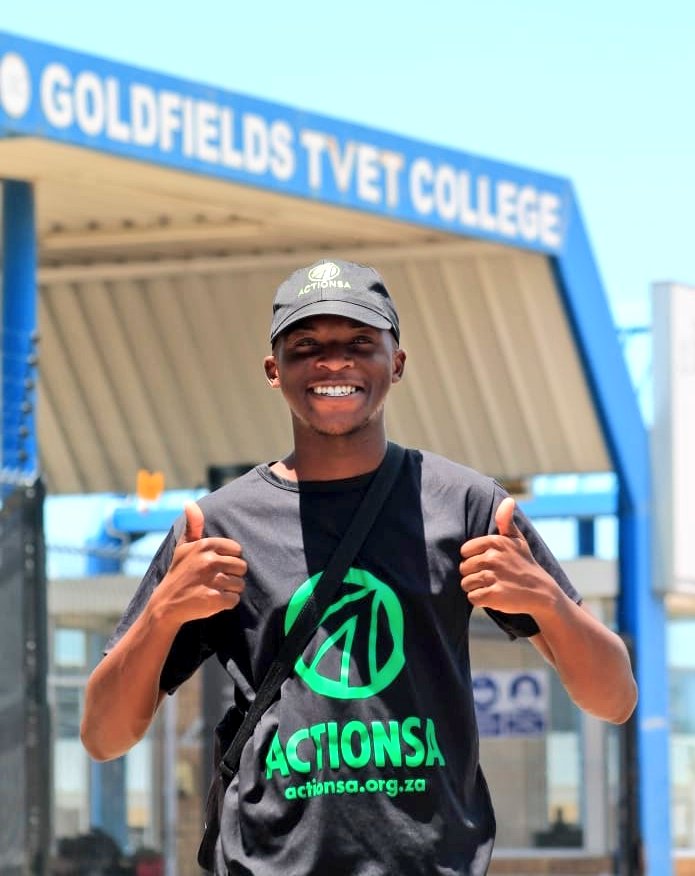 ActionSA_FS's tweet photo. Youth &amp; Students Recruitment Drive at Goldfields TVET COLLEGE in Welkom. https://t.co/AlLebTDzT3