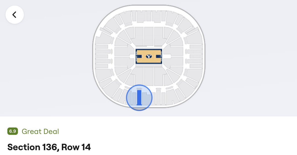 GregRosenhan's tweet photo. I have 1 ticket for the BYU Mens Basketball game tonight.
Asking $15
#BYUhoops https://t.co/1cEGVL9Re9
