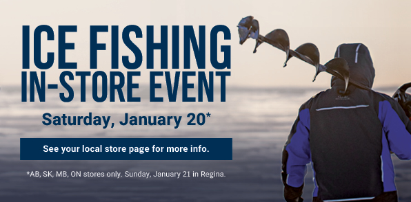 FISH TV on X: Check out Cabela's In-Store Ice Fishing Event this weekend!  Look for your local store event times at    / X