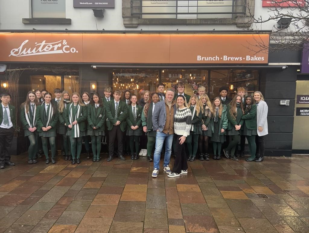 Big shout out to Suitor &amp; Co, Holywood for the drinks, snacks and invaluable help to our GCSE Business class. #thankyou 👏👏👏👏👏
