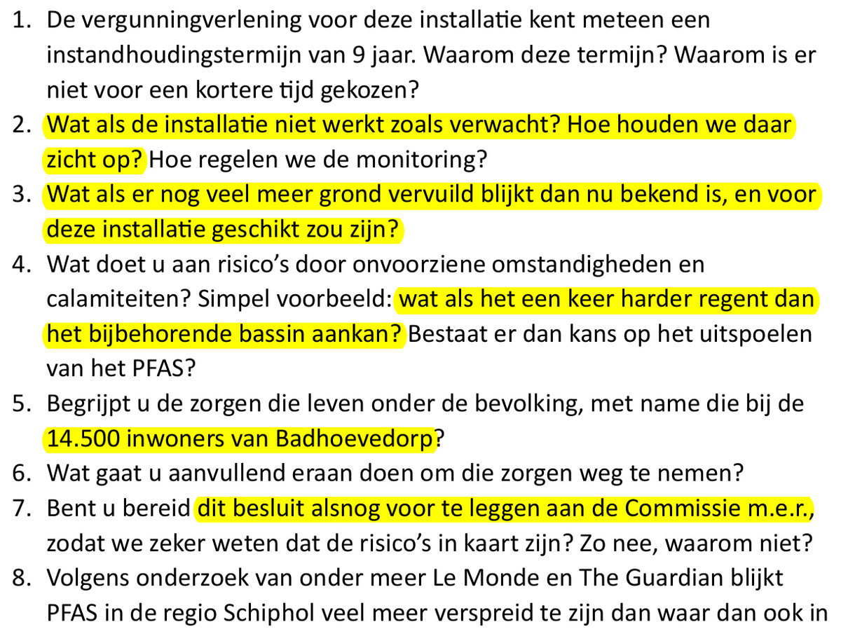 Godzijdank zijn er nog partijen in <a href="/HlmrRaad/">Gemeenteraad Haarlemmermeer</a> die wel opkomen voor de gezondheid van burgers. <a href="/GroenLinksHLMR/">GroenLinks Haarlemmermeer</a> stelt kritische vragen over de omstreden #PFAS-wasinstallatie van <a href="/Schiphol/">Amsterdam Airport Schiphol</a>. 1/5 🧵